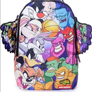 Sprayground space jam backpack